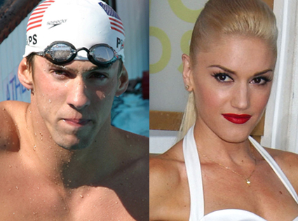 Michael Phelps, Gwen Stefani Michael Phelps, Gwen Stefani